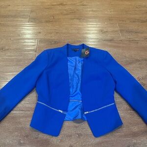 G by Guess Royal Blue Women's Blazer